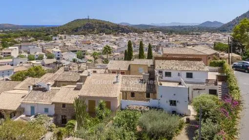 Charming village house with lots of character and potential for sale in Pollensa, Mallorca