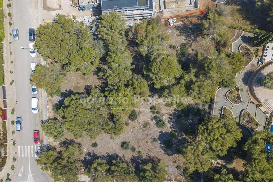 Building plot for sale in a coveted residential area of Santa Ponsa, Mallorca