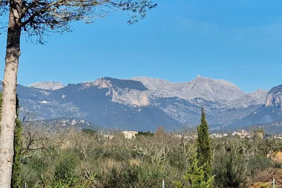 Exclusive newly-built finca with views of the Tramuntana mountains in Santa Maria