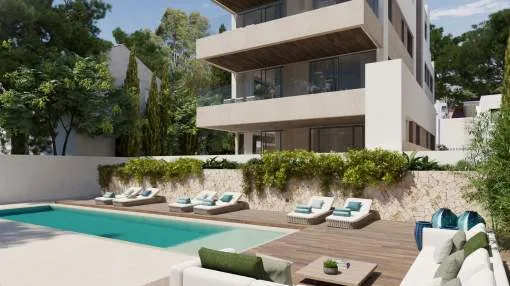 New top quality apartment, easy walking to Palma harbour